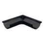 Lindab Aluminium Gutter External Angle 90 - 150mm Black