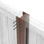 Durapost Composite Fencing Post - 3000mm Sepia Brown