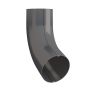 Lindab Steel Conical Downpipe Bend 70 - 87mm Graphite