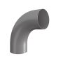 Lindab Steel Conical Downpipe Bend 85 - 100mm Anthracite Metallic