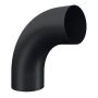 Lindab Steel Conical Downpipe Bend 85 - 87mm Matte Black