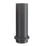 Lindab Steel Drain Shoe - 120mm Graphite