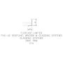 FloPlast Shiplap Cladding Drip Trim - 5mtr White