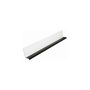 FloPlast Shiplap Cladding Drip Trim - 5mtr Black Ash Woodgrain