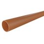110mm x 3mtr x Pack of 100 (9.22 per unit) - SN8 Underground Drainage Pipe Plain Ended
