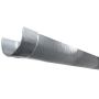 Cast Iron Deep Half Round Gutter - 125mm x 1829mm Primed
