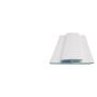 Hygiene Cladding Joint Strip - for 2-3mm Sheets x 3mtr Length White