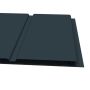 300mm Anthracite Grey Smooth Hollow Soffit Board - 10mm x 5mtr