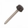 FloPlast Cast Iron Effect Gutter Downpipe Fitting Fixings - Pack of 10