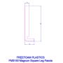 150mm Rosewood Fascia Board - 18mm x 5mtr