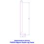 250mm Black Ash Woodgrain Fascia Board - 18mm x 5mtr
