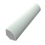 PVC Quadrant - 12mm x 5mtr White