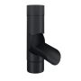 Lindab Steel Adjustable Diverter - 75mm Matte Black