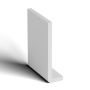 150mm White Fascia Capping Board - 10mm x 5mtr