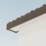 150mm Anthracite Grey Woodgrain Fascia Capping Board - 10mm x 5mtr