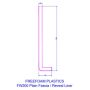 200mm Golden Oak Fascia Capping Board - 10mm x 5mtr - Pack of 2