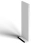 300mm Black Ash Woodgrain Fascia Capping Board - 10mm x 5mtr - Pack of 2
