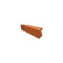 Dry Verge Unit Left Hand - Terracotta