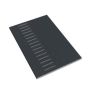 150mm Anthracite Grey Woodgrain Vented Soffit Board - 10mm x 5mtr