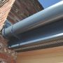 150mm Anthracite Grey Woodgrain Vented Soffit Board - 10mm x 5mtr
