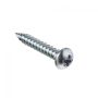 Zinc Plated Universal Pozidrive Gutter Bracket Screw - No.10 x 1.25