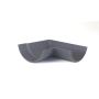 Cast Iron Half Round Gutter Right Hand Angle - 90 Degree x 100mm Primed