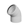 FloPlast 110mm Industrial/Xtraflo Downpipe Kit - Swan Neck - White