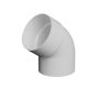 FloPlast 110mm Industrial/Xtraflo Downpipe Kit - Swan Neck - White