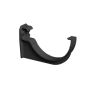 FloPlast 16mtr 170mm Industrial/Xtraflo Gutter Kit - Stopend Outlet - Black