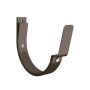 Lindab Steel Gutter 70mm Flex-Fit Fascia Bracket - 150mm Brown