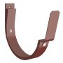 Lindab Steel Gutter 70mm Flex-Fit Fascia Bracket - 150mm Dark Red