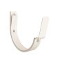 Lindab Steel Gutter 70mm Flex-Fit Fascia Bracket - 190mm Antique White