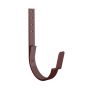 Lindab Steel Gutter 180mm Flex-Fit Rafter Bracket - 150mm Dark Red