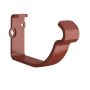 Lindab Steel Gutter Fascia Bracket - 100mm Tile Red