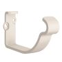 Lindab Steel Gutter Fascia Bracket - 100mm Antique White