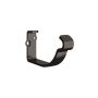 Lindab Steel Gutter Fascia Bracket - 150mm Black