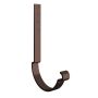 Lindab Steel Gutter 200mm Rafter Bracket - 100mm Coffee Brown