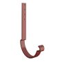 Lindab Steel Gutter 200mm Rafter Bracket - 100mm Dark Red