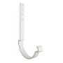 Lindab Steel Gutter 200mm Rafter Bracket - 100mm Antique White