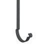 Lindab Steel Gutter 350mm Rafter Bracket - 150mm Anthracite Grey