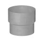 Galeco Steel Round Socket Downpipe Kit Galvanised - 100mm Diameter