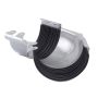 Galeco Steel Gutter Internal Angle - 135 Degree x 135mm Galvanised