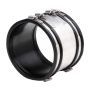 Drainage Flexible Coupling Straight with Metal Wrapped Body - 175mm - 200mm