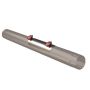 Lindab Steel Rod Access Downpipe - 87mm x 1mtr Anthracite Metallic