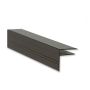 Exitex Aluminium F Section - 10mm x 3mtr Brown