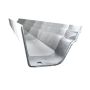 Cast Iron Notts Ogee Gutter - 115mm x 1829mm Primed