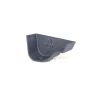 Cast Iron Ogee Gutter Right Hand External Stopend - 125mm Primed