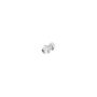 FloPlast Overflow Straight Tank Connector - 21.5mm White