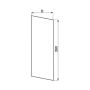Lindab Steel Sliding Downpipe - 100mm Black