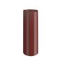 Lindab Steel Sliding Downpipe - 100mm Dark Red